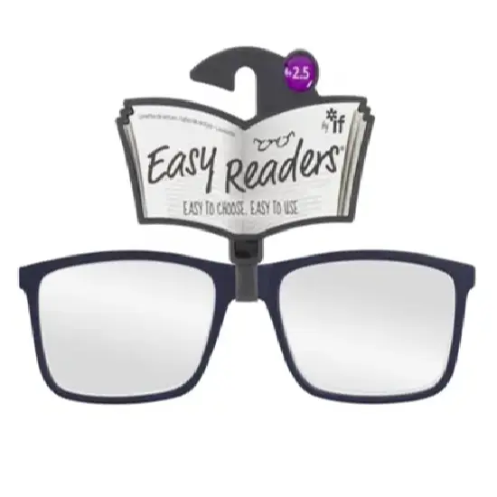 شركة IF – نظارات قراءة Easy Readers – Sporty أزرق/شفاف +2.5