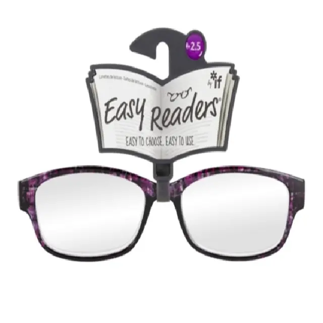 شركة IF – نظارات قراءة Easy Readers – كلاسيك بنفسجي +2.5