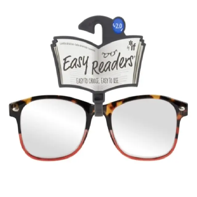 IF Company Easy Readers – Duo Tortoiseshell/Red +2.0
