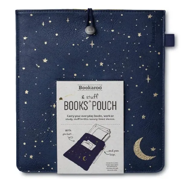 IF Company Bookaroo Books & Stuff Pouch -Moon & Stars