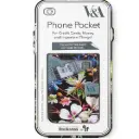 IF Company V&A Bookaroo Phone Pocket - Kilburn Black Floral