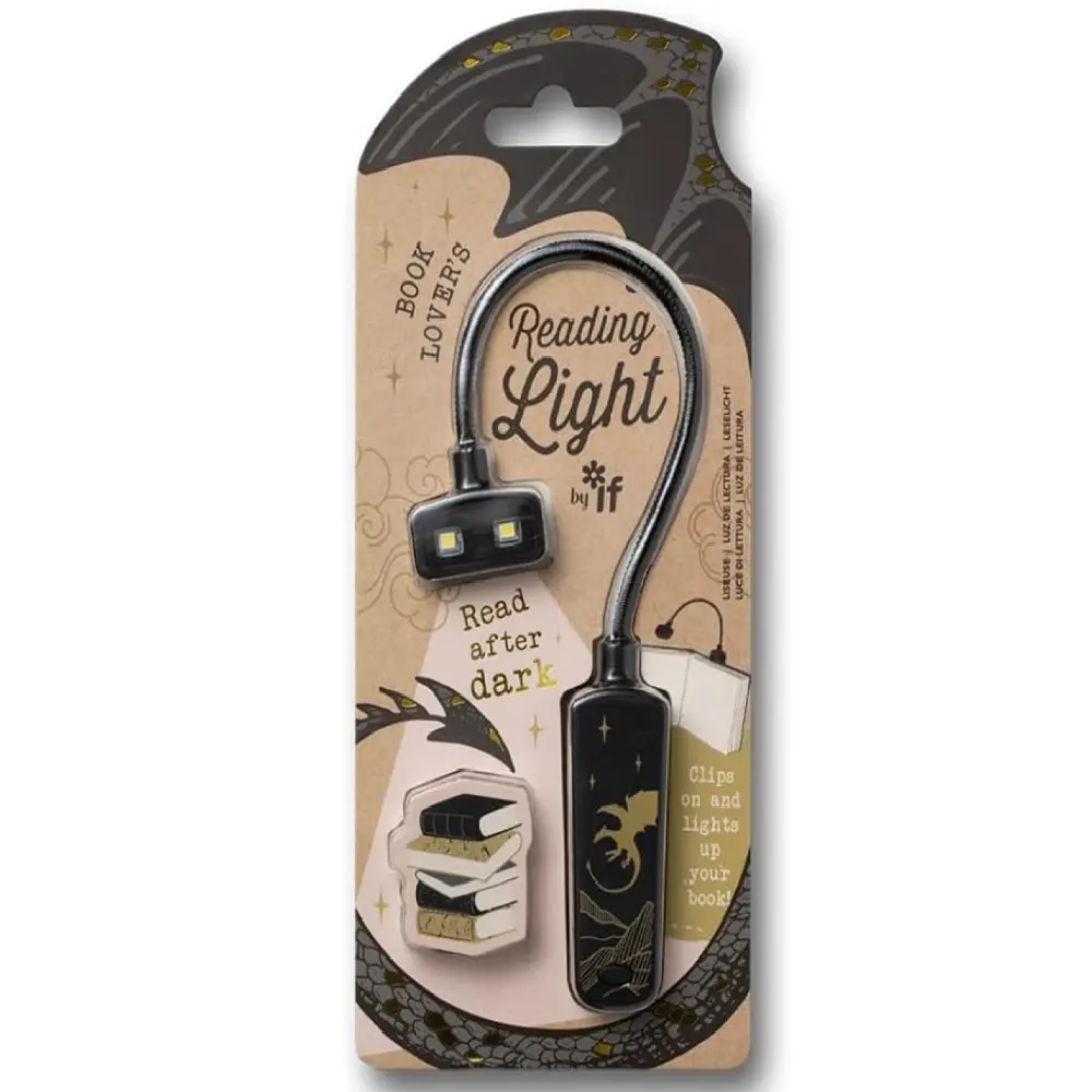 IF Company Book Lover's Reading Light - Dragon