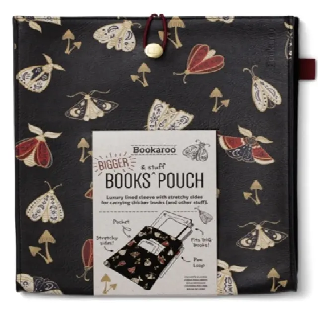 IF Company Bookaroo Books & Stuff Pouch -Moths