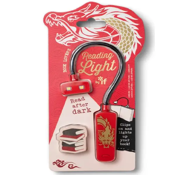 IF Company Book Lover's Reading Light - Warrior Dragon