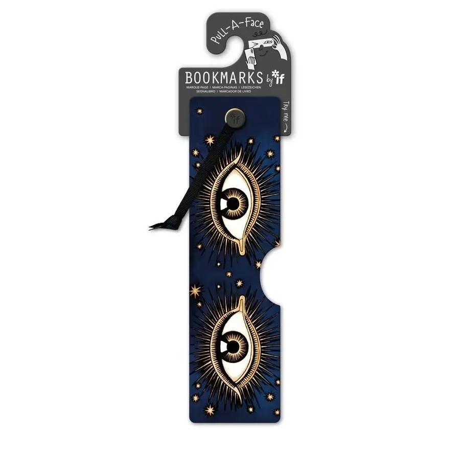 IF Company Pull-a-Face Bookmarks - Starry