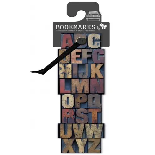IF Company Academia Bookmarks - Letter Press