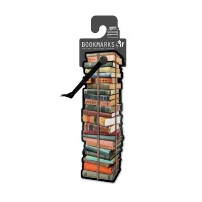 IF Company Academia Bookmarks -Pile of Books