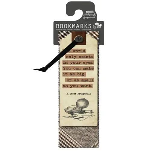 IF Company Academia Bookmarks -The World Only Exists