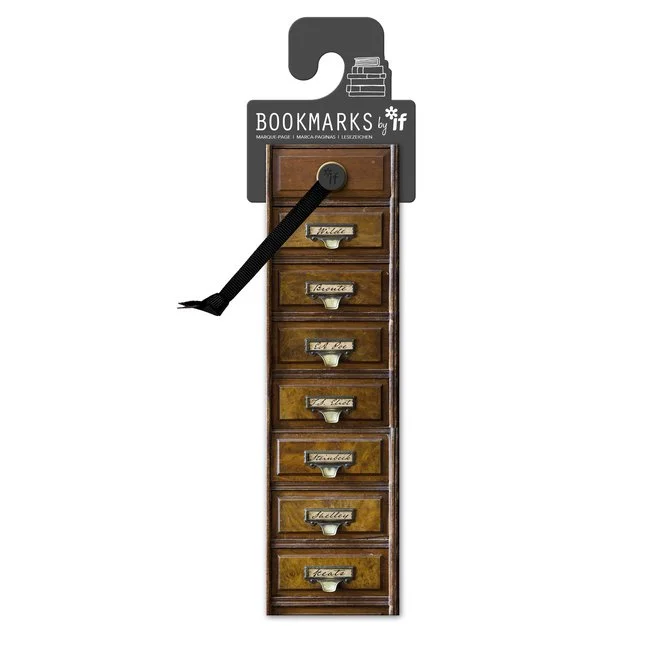 IF Company Academia Bookmarks -Vintage Drawers