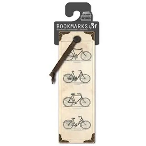 شركة IF – فواصل كتب Vintage بتصميم "دراجات"