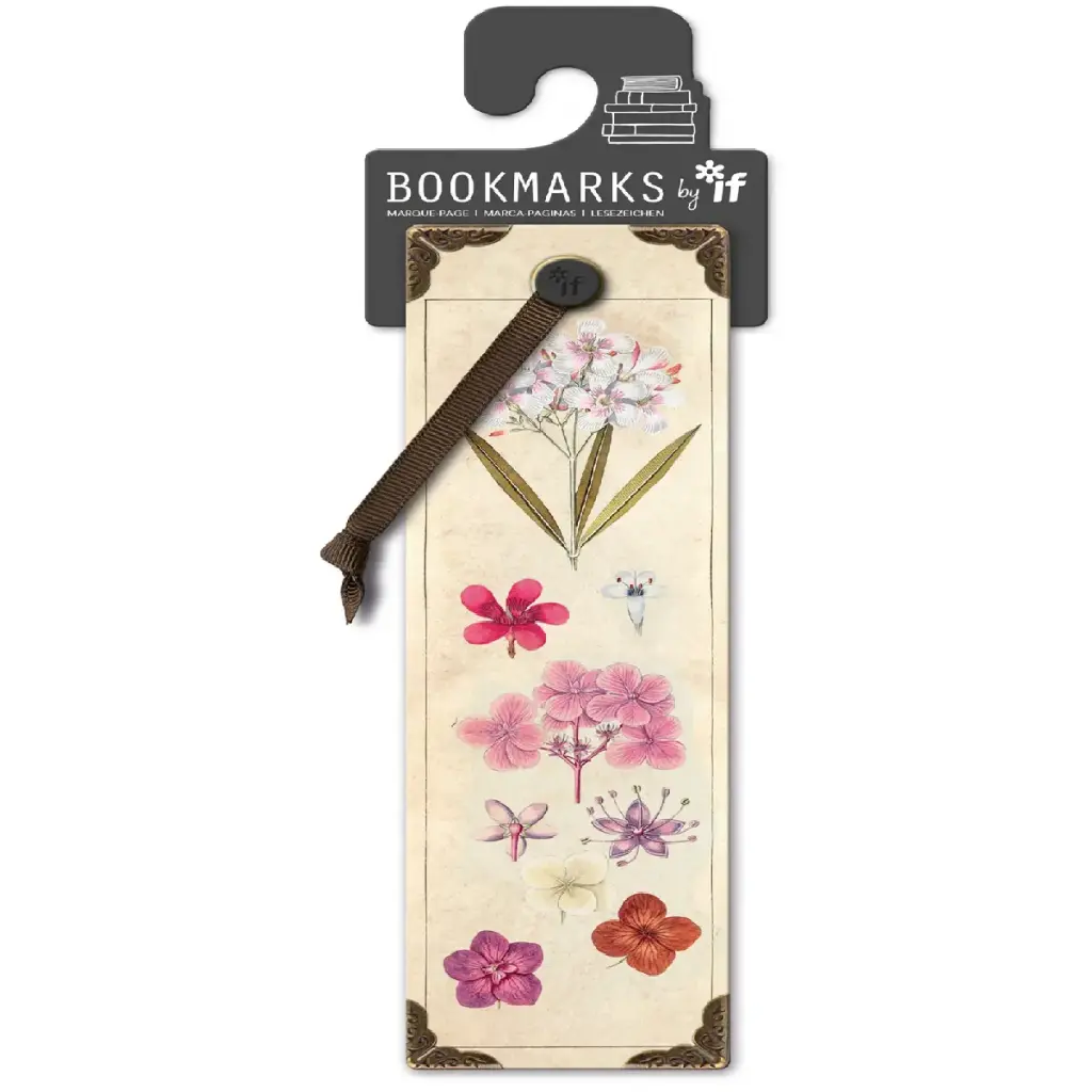 IF Company Vintage Bookmarks -Botanical