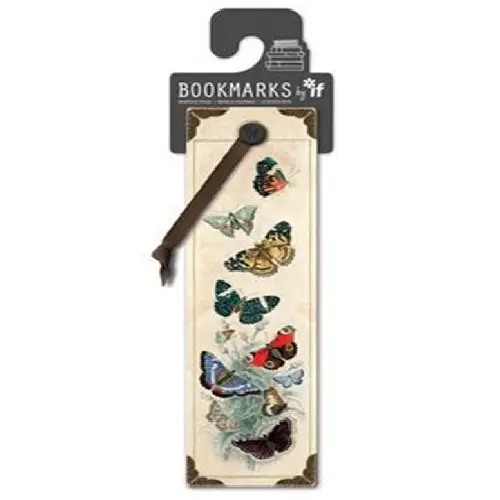 شركة IF – فواصل كتب Vintage بتصميم "فراشات"