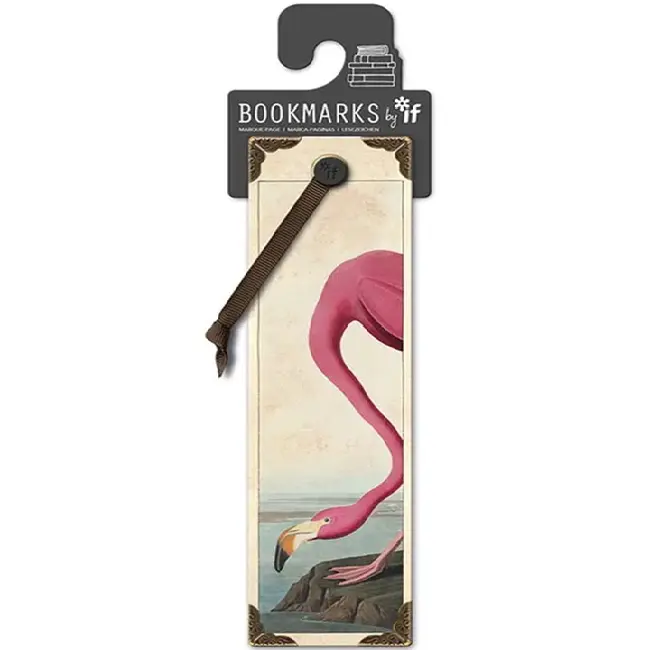 IF Company Vintage Bookmarks - Flamingo