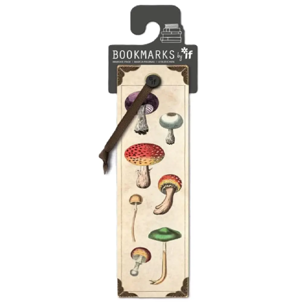 IF Company Vintage Bookmarks - Fungi