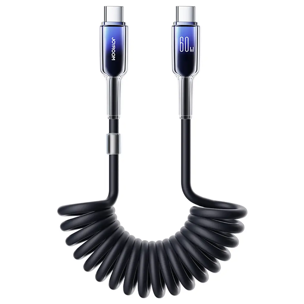 سلسلة جوي روم S-A43 Crystal-Clear شاحن USB-C بقوة 60 واط