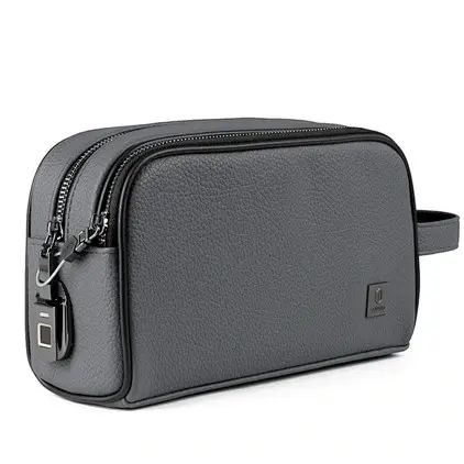 Wiwu Phantom Pro Fingerprint Lock Pouch Grey