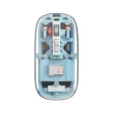 Wiwu WM105 Crystal Magnetic Wireless Mouse Blue