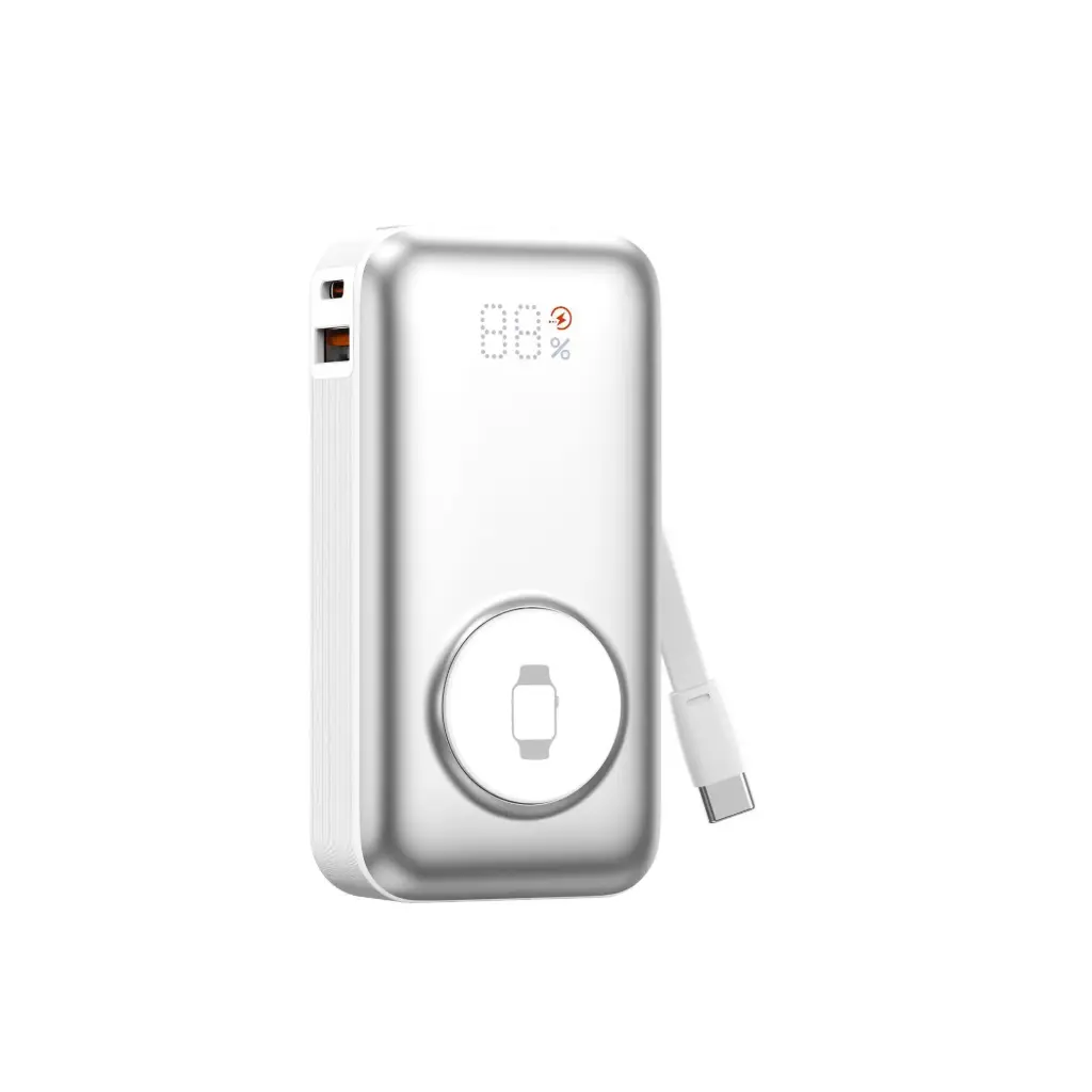 Wiwu Wi-P027 Elite Power bank 22.5W 10000mAh - Silver