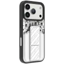 Levelo Morphix Gripstand Case With Cardholder iPhone 17 Pro WHT