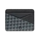 Levelo Tuxedo Monogram Leather Wallet Lifestyle & Smart Devices