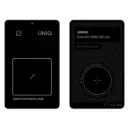 يونيك – متعقّب بطاقات NFC أطلَس – غرافيت (رمادي غامق)