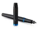 Parker IM Black Fountain Pen with Blue Floating Ring 2172859
