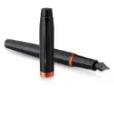 Parker IM Black Fountain Pen with Orange Ring 2172944