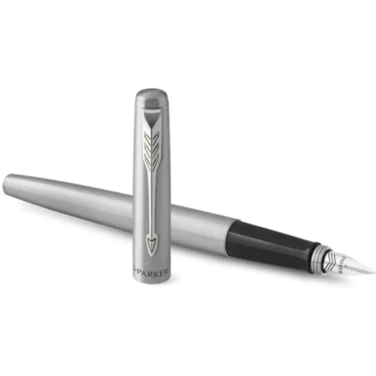 Parker Jotter Standard Fountain Pen Silver Plain 2030946