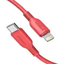 إيننوستايل كابل شحن سريع USB-C إلى Lightning طول 1 متر – أحمر