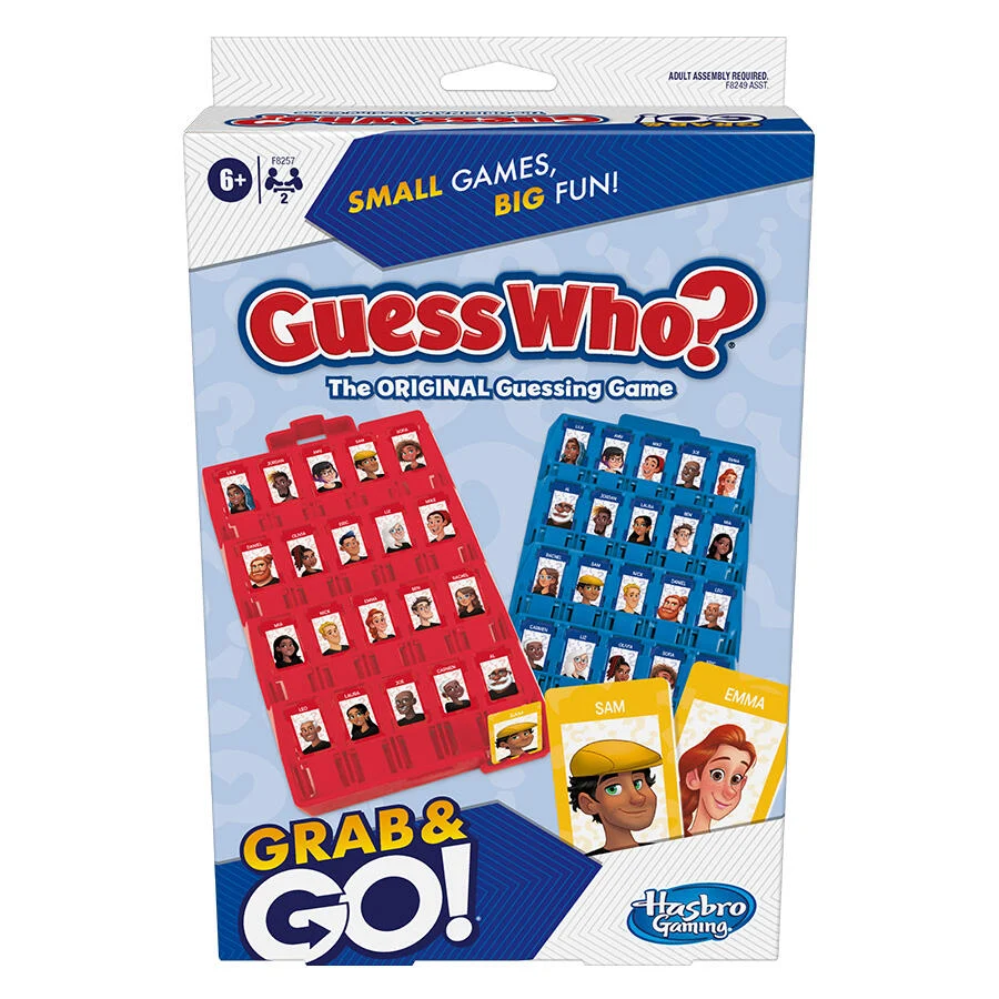 Hasbro Guess Who Grab and Go Game (English)