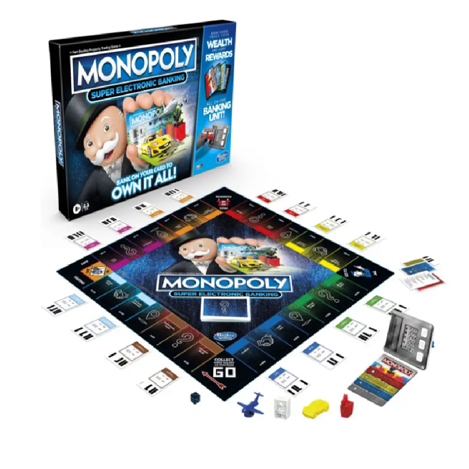 Hasbro Monopoly Super Electronic Banking Game