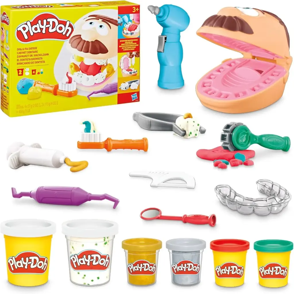Hasbro Play-Doh Drill ’n Fill Dentist Playset