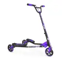Yvolution Y Fliker C5 Carver Scooter – Black/Purple