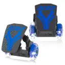 Yvolution Neon Street Roller أحذية تزلج Inline – أزرق (قطعتان)