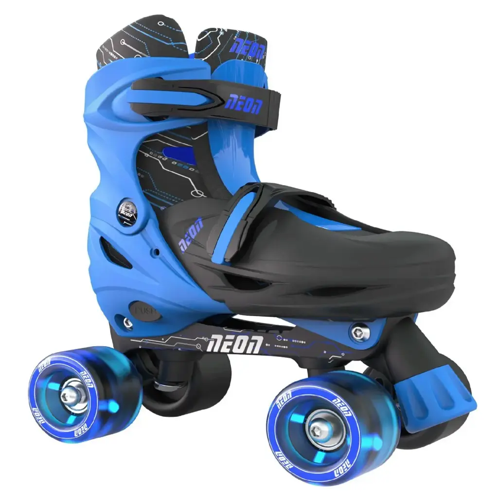 Yvolution Neon Combo Skates – Blue (Size 3–6)