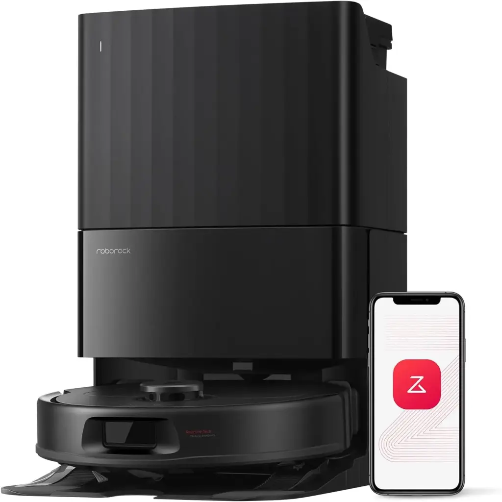 Roborock QR 598 Robot Vacuum & Mop, 8,000Pa - Black