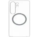 غطاء Galaxy S25 شفاف بمغناطيس – شفاف