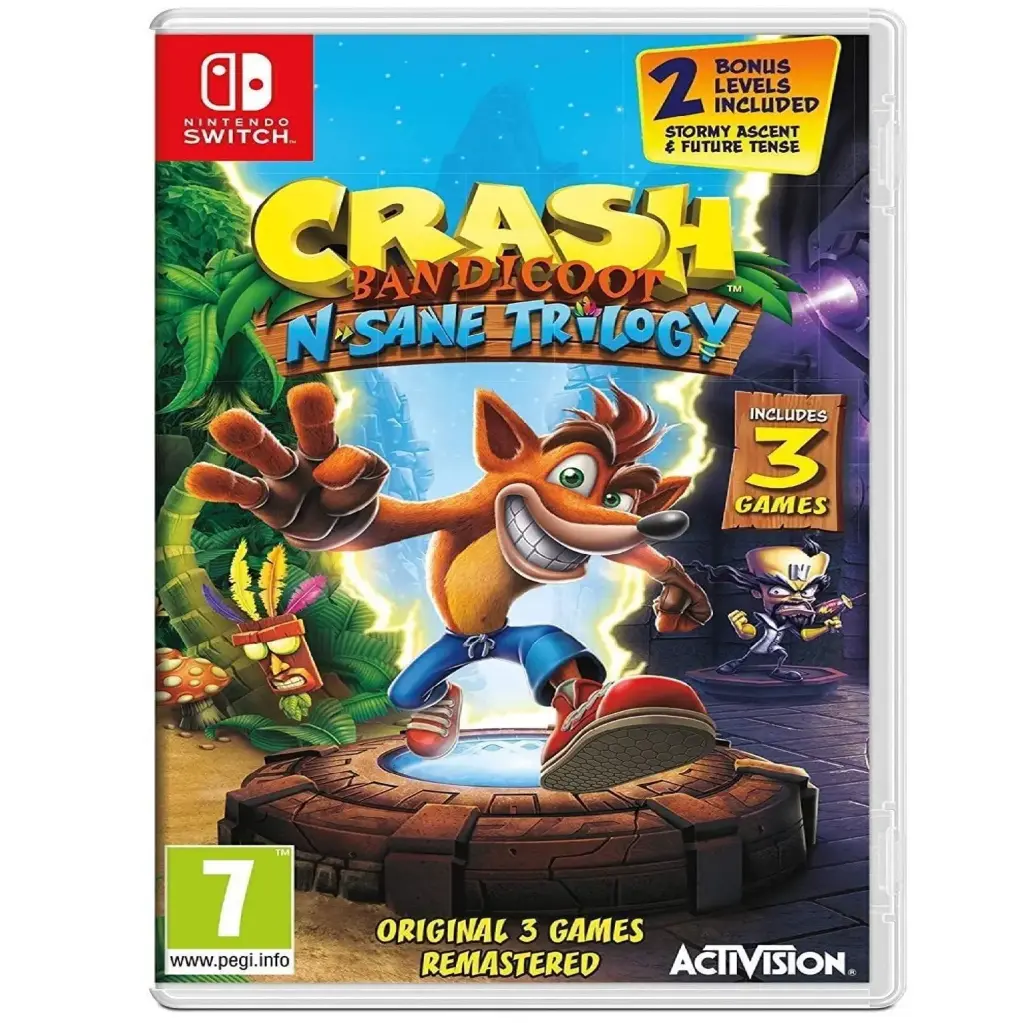 Crash Bandicoot N. Sane Trilogy - Switch