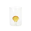 Balvi Glass,Atlantis Shell,yellow,glass
