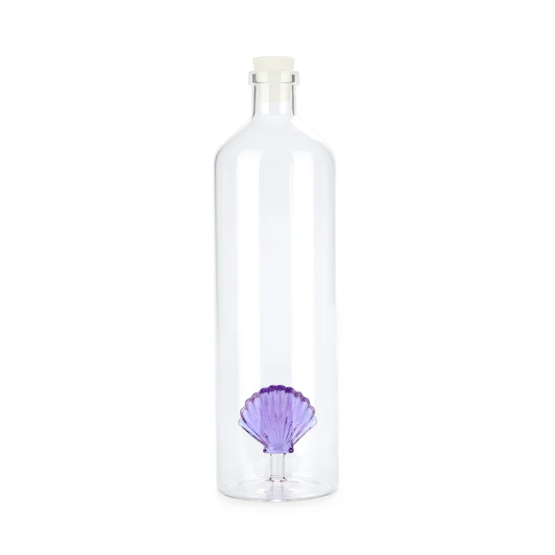 Balvi Bottle,Atlantis Shell,lilac,1.2 L,glass