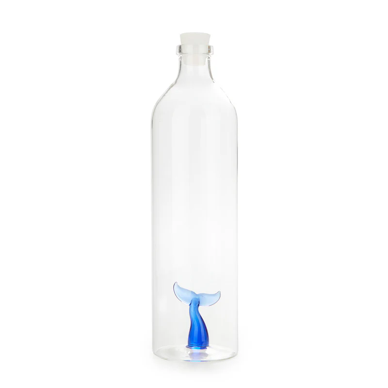 Balvi Bottle,Atlantis Tail,1.2 L,blue,glass
