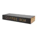 Balvi Coffee Box,negro,metal/bamboo