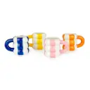 Balvi Coffee cup set,Floats,assorted colours,4x75ml