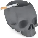 Balvi Ashtray,Skully,gray,ciment