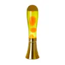 Balvi Lava lamp,Magma,golden,aluminium