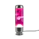 Balvi Lava lamp,Capsule,pink/white,aluminium/glass