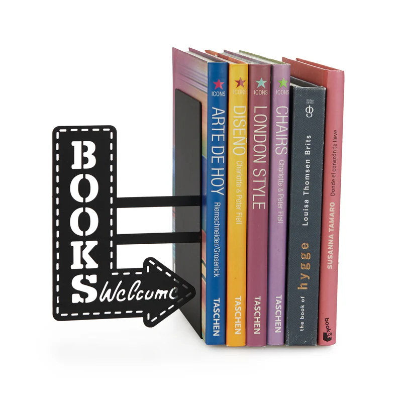 Balvi Bookend,Bookshop,black