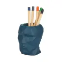 Balvi Pen holder,The Head,blue,concrete