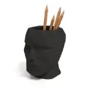 Balvi Pen holder,The Head,black,ciment