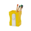 Balvi Pen holder,Sharpener,yellow,plastic
